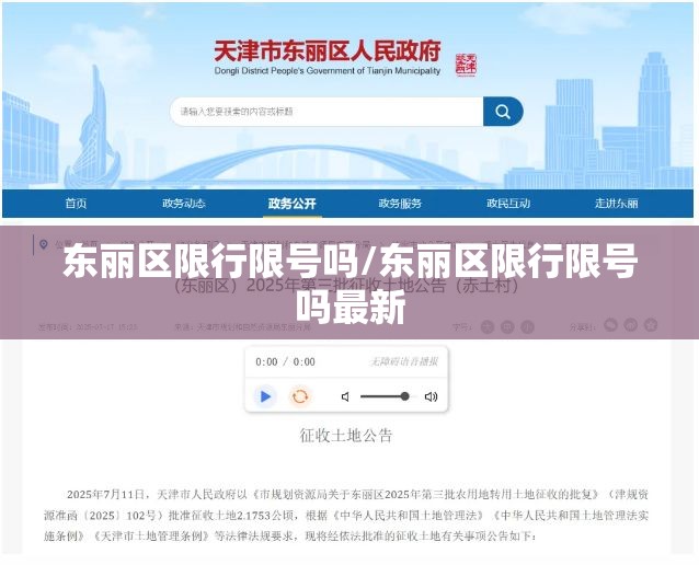 东丽区限行限号吗/东丽区限行限号吗最新