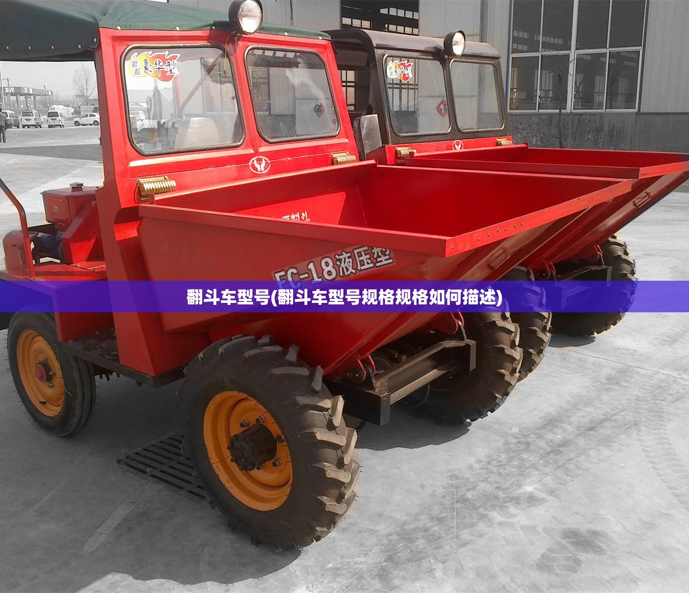 翻斗车型号(翻斗车型号规格规格如何描述)
