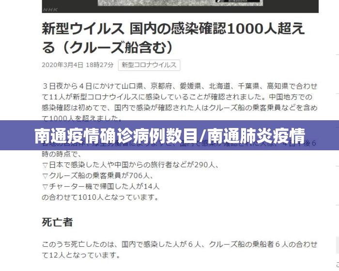 南通疫情确诊病例数目/南通肺炎疫情 南通疫情确诊病例数目/南通肺炎疫情
