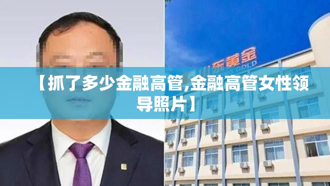 【抓了多少金融高管,金融高管女性领导照片】 【抓了多少金融高管,金融高管女性领导照片】