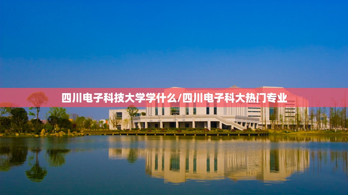 四川电子科技大学学什么/四川电子科大热门专业