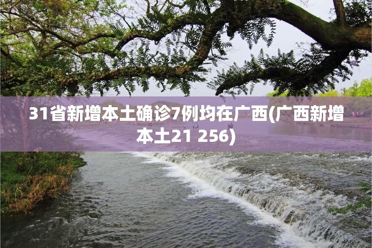 31省新增本土确诊7例均在广西(广西新增本土21 256) 31省新增本土确诊7例均在广西(广西新增本土21 256)
