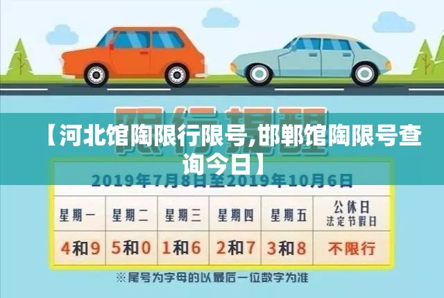 【河北馆陶限行限号,邯郸馆陶限号查询今日】 【河北馆陶限行限号,邯郸馆陶限号查询今日】