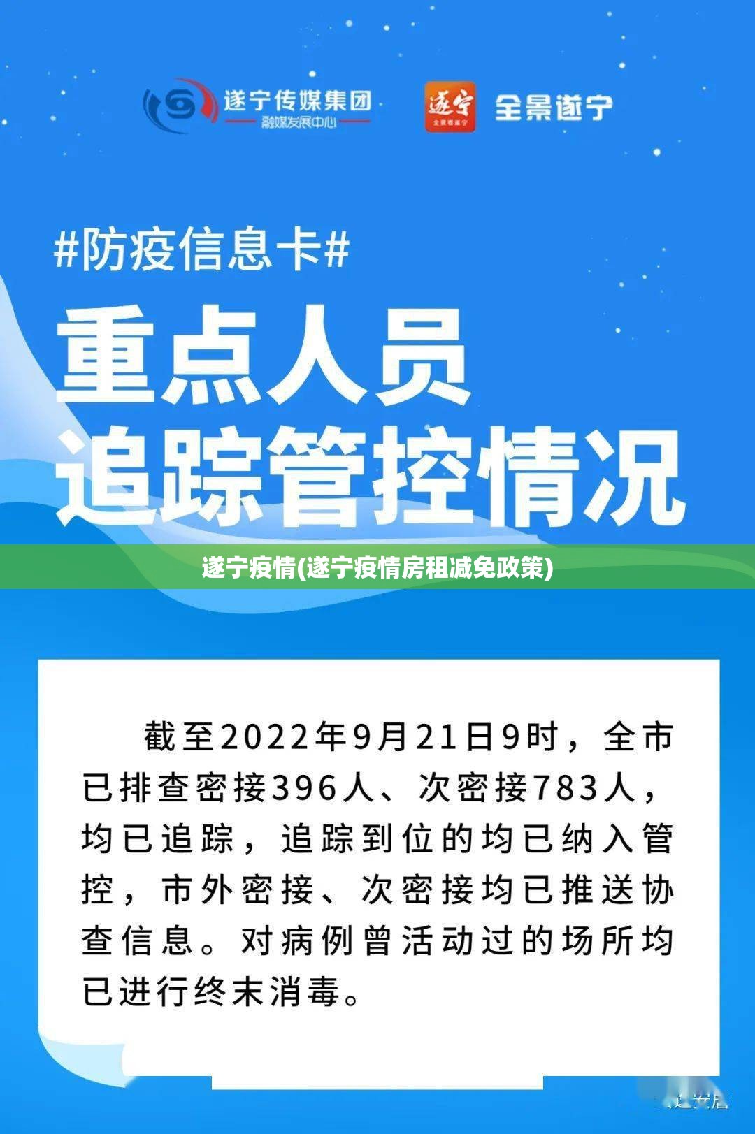 遂宁疫情(遂宁疫情房租减免政策)