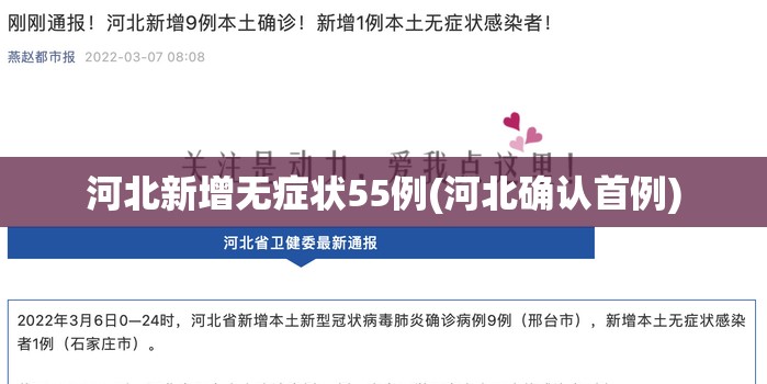 河北新增无症状55例(河北确认首例) 河北新增无症状55例(河北确认首例)