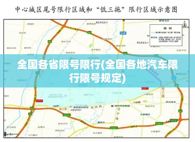 全国各省限号限行(全国各地汽车限行限号规定)