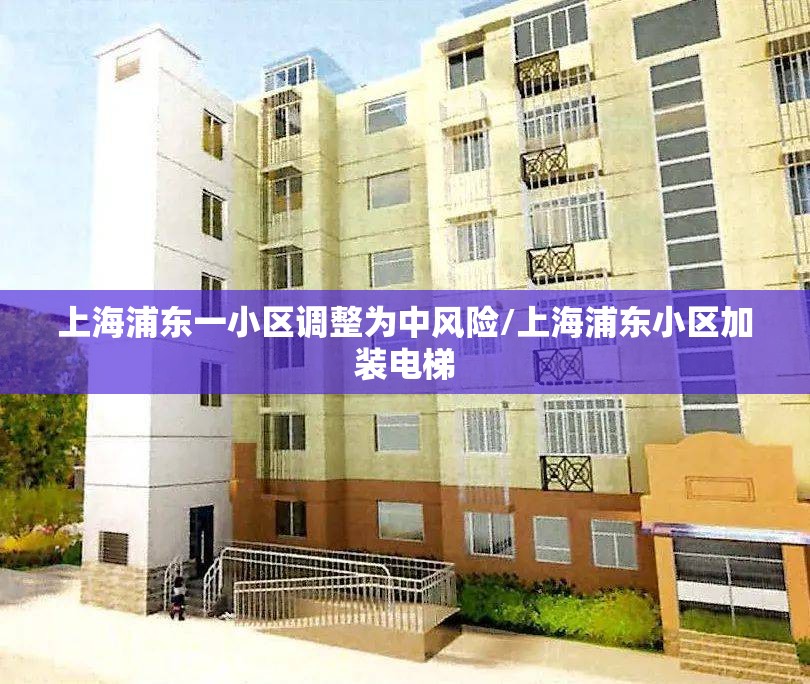 上海浦东一小区调整为中风险/上海浦东小区加装电梯 上海浦东一小区调整为中风险/上海浦东小区加装电梯