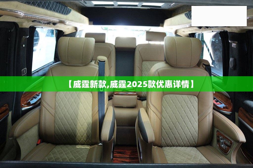 【威霆新款,威霆2025款优惠详情】