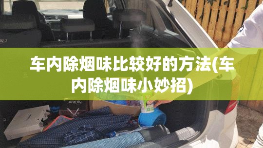 车内除烟味比较好的方法(车内除烟味小妙招)