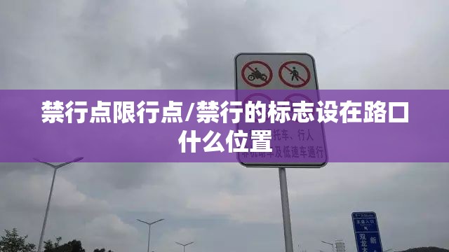 禁行点限行点/禁行的标志设在路口什么位置