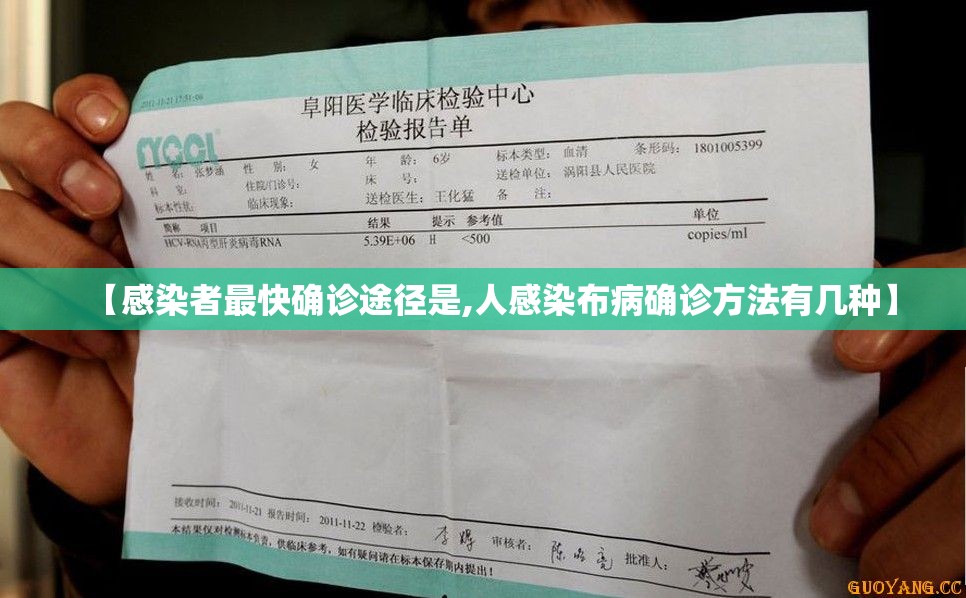 【感染者最快确诊途径是,人感染布病确诊方法有几种】 【感染者最快确诊途径是,人感染布病确诊方法有几种】