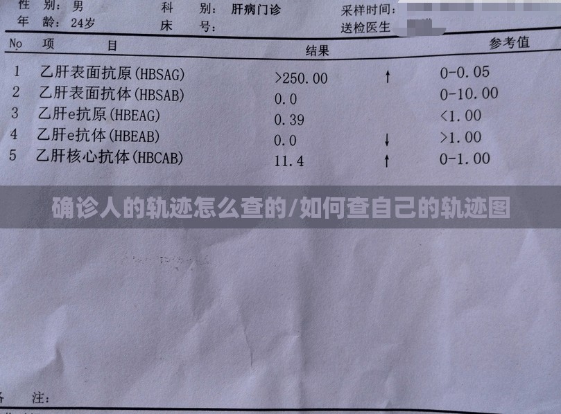 确诊人的轨迹怎么查的/如何查自己的轨迹图