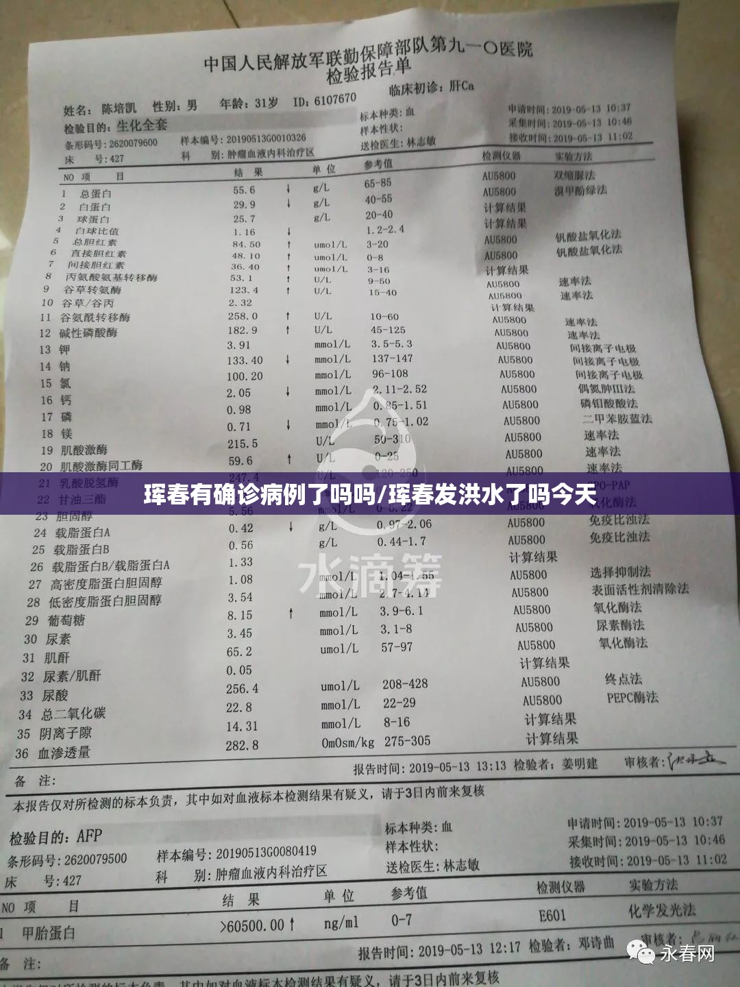 珲春有确诊病例了吗吗/珲春发洪水了吗今天 珲春有确诊病例了吗吗/珲春发洪水了吗今天